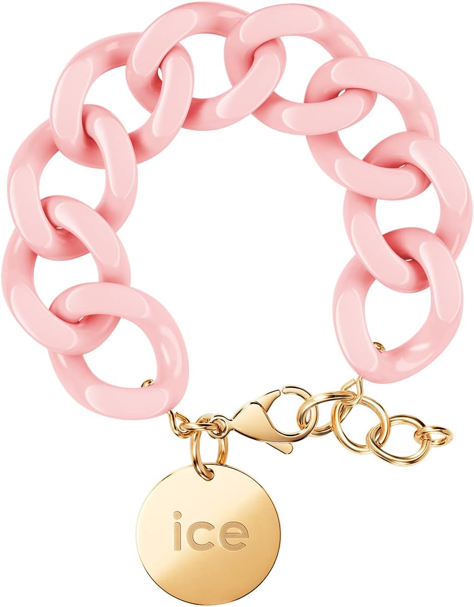 ICE - Jewellery - Chain bracelet - Clay - Damska różowa
